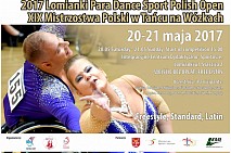XIX Mistrzostwa Polski w tańcu na wózkach - 2017 Lomianki Para Dance Sport