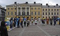 Międzynarodowa wystawa misiów w centrum Helsinek