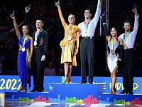 TWG 2022 - DanceSport Latin podium