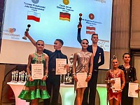 WDSF Mistrzostwa Europy Północnej Junior 2 Latin - Drezno 2018