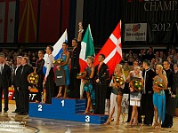 Finaliści WDSF MŚ Amatorów Latin Wiedeń 2012
