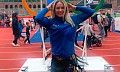 Diana Kicia during Olimpic Day at the Olimpic Station in Stockholm arranged by DSF and Mauro Alexis