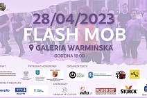 Flash Mob na 50-lecie AKTT Miraż i tańca towarzyskiego w Olsztynie