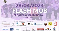 Flash Mob na 50-lecie AKTT Miraż i tańca towarzyskiego w Olsztynie